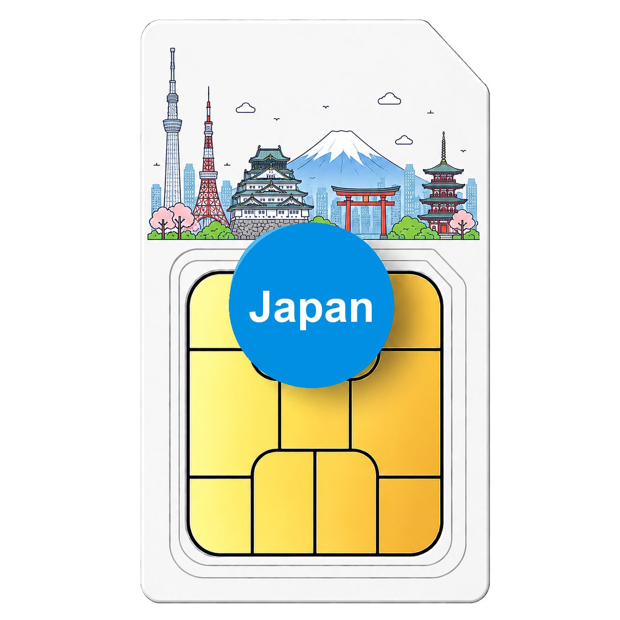 Japan Prepaid Data eSIM | 3GB–50GB