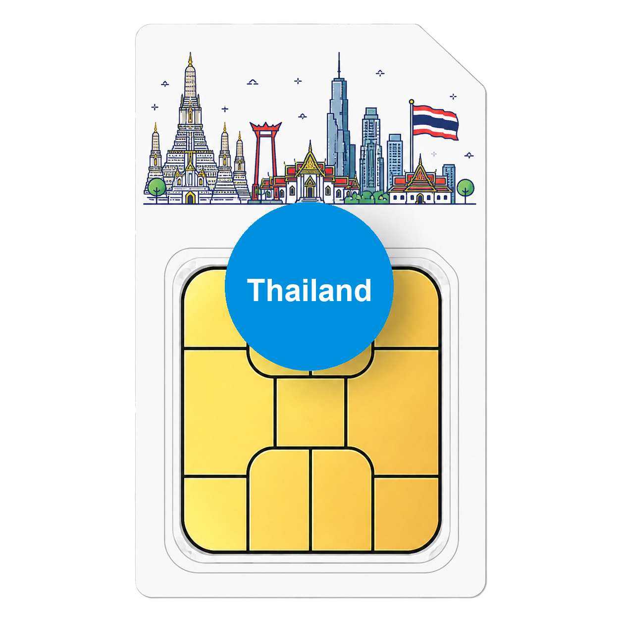 Thailand eSIM Unlimited 5G native | Thailandlocal IP