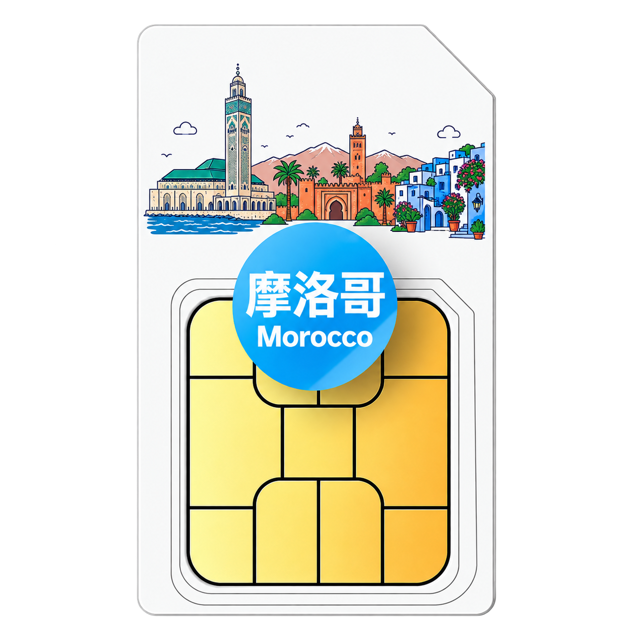 Morocco Total-Data eSIM | Meditel / IAM | Singapore IP