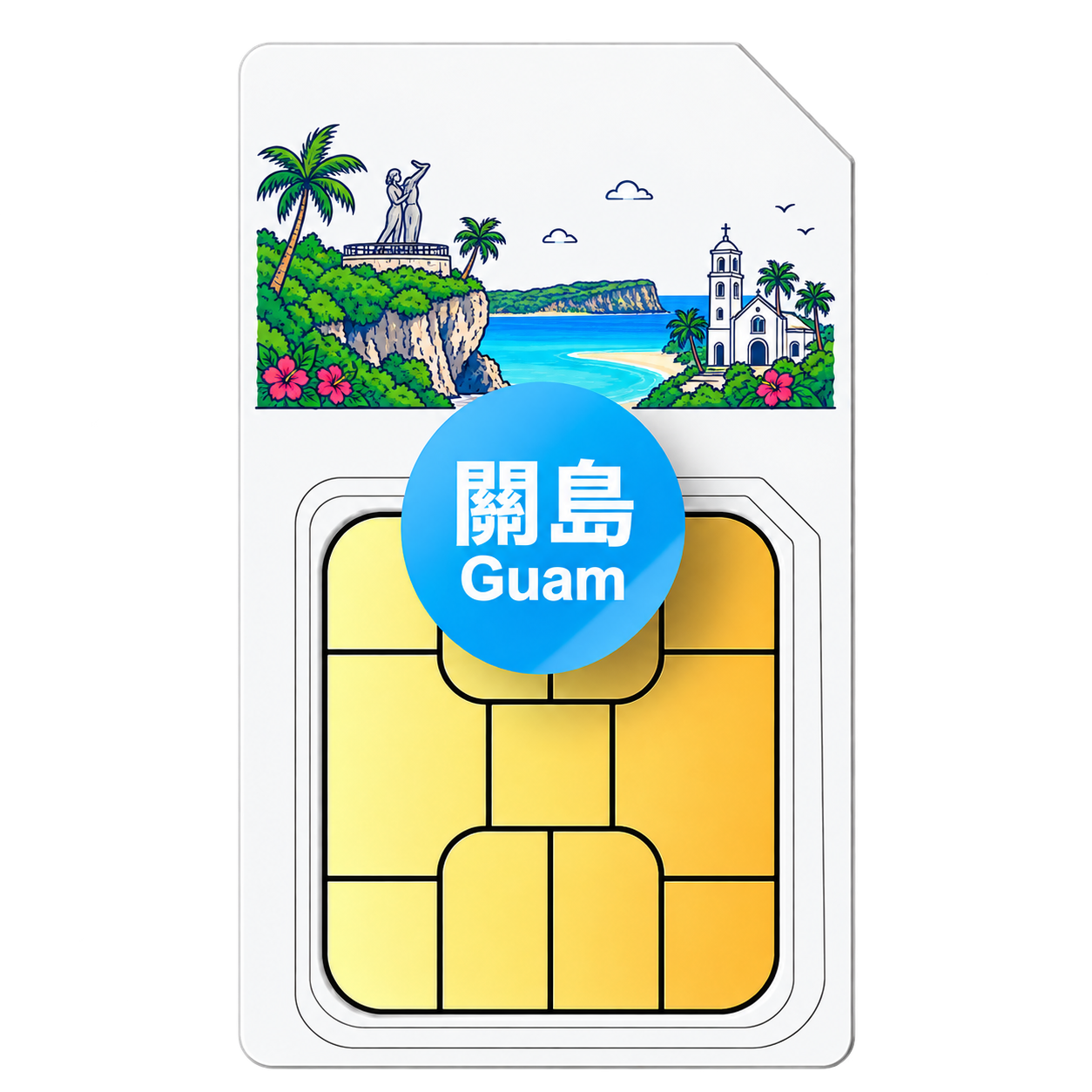 Guam + USA Daily eSIM | GTA + Verizon | Singapore IP